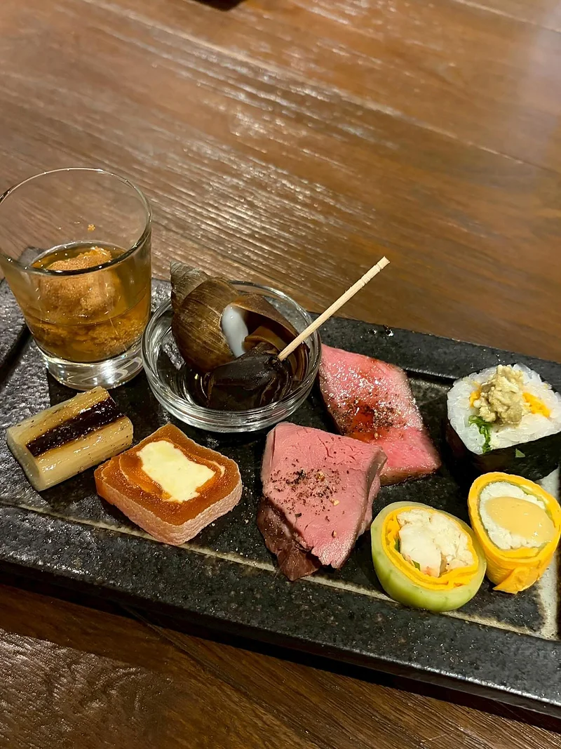 前菜の盛り合わせ
