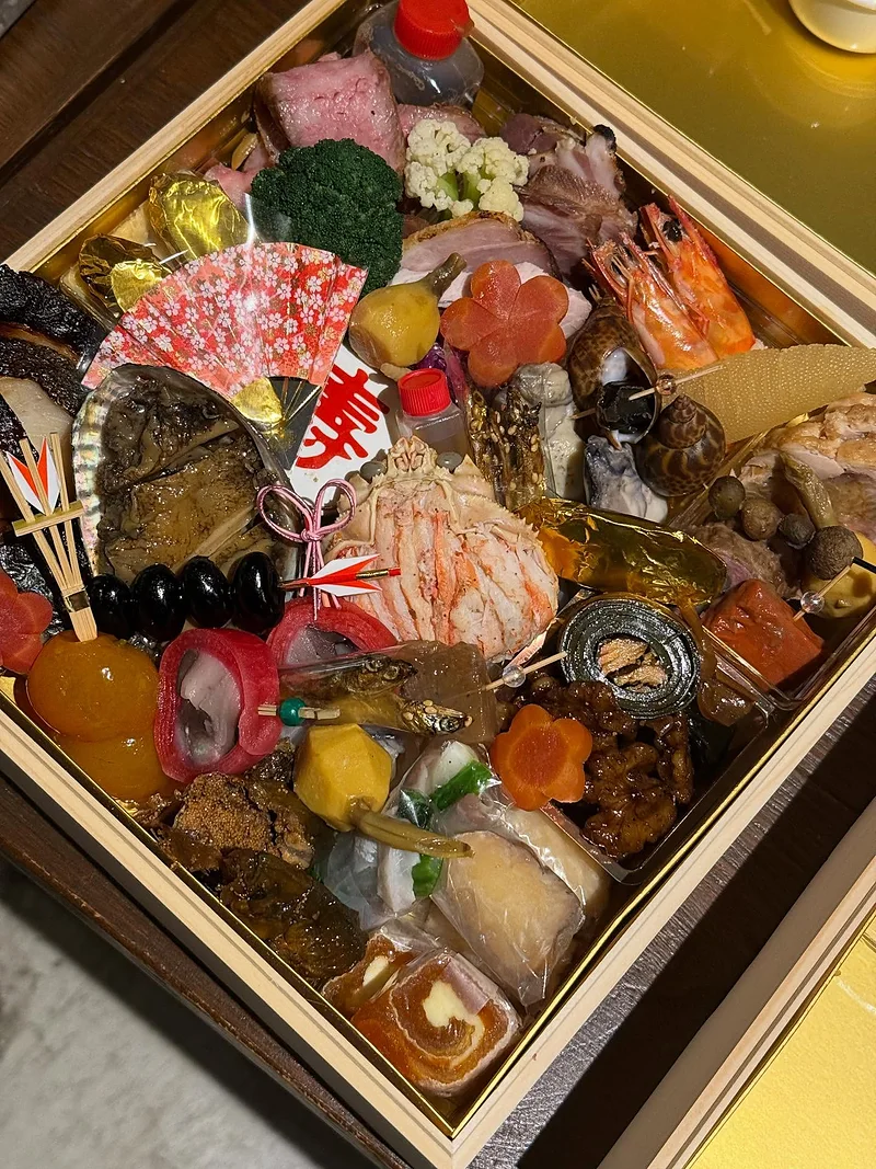 一段のお重に詰めた御節